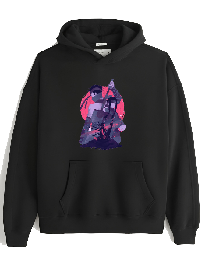 Naruto Shippuden One Size hoodie Black 47
