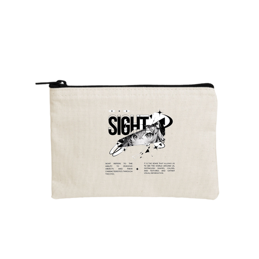 RANDOM ANIME GIRL wallet pencil case Beige 14