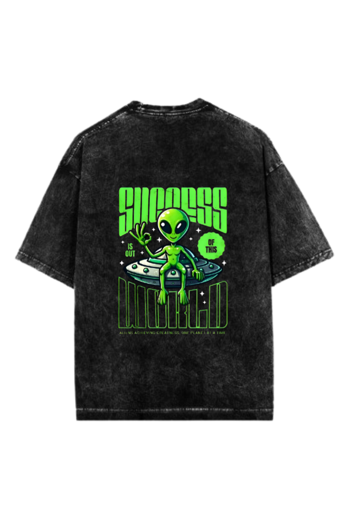 aliens One Size t- shirt Washed Back 7