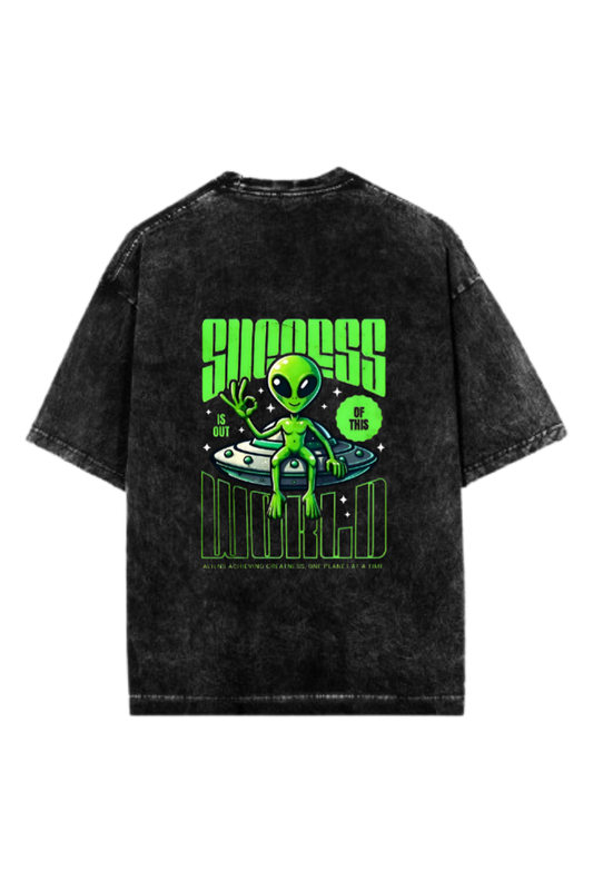 aliens One Size t- shirt Washed Back 7