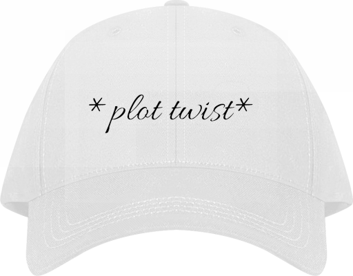 plot twist Baseball cap White 256
