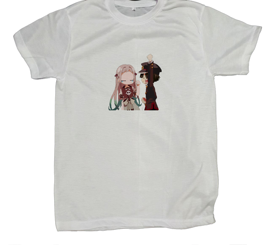Hanako-kun t- shirt fat White 7