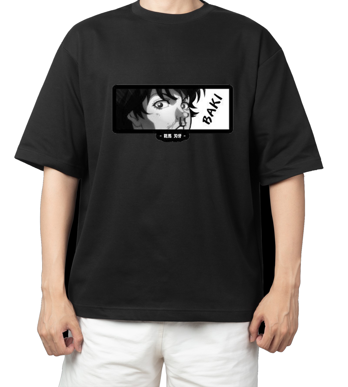 anami baki  t- shirt One Size Black 7