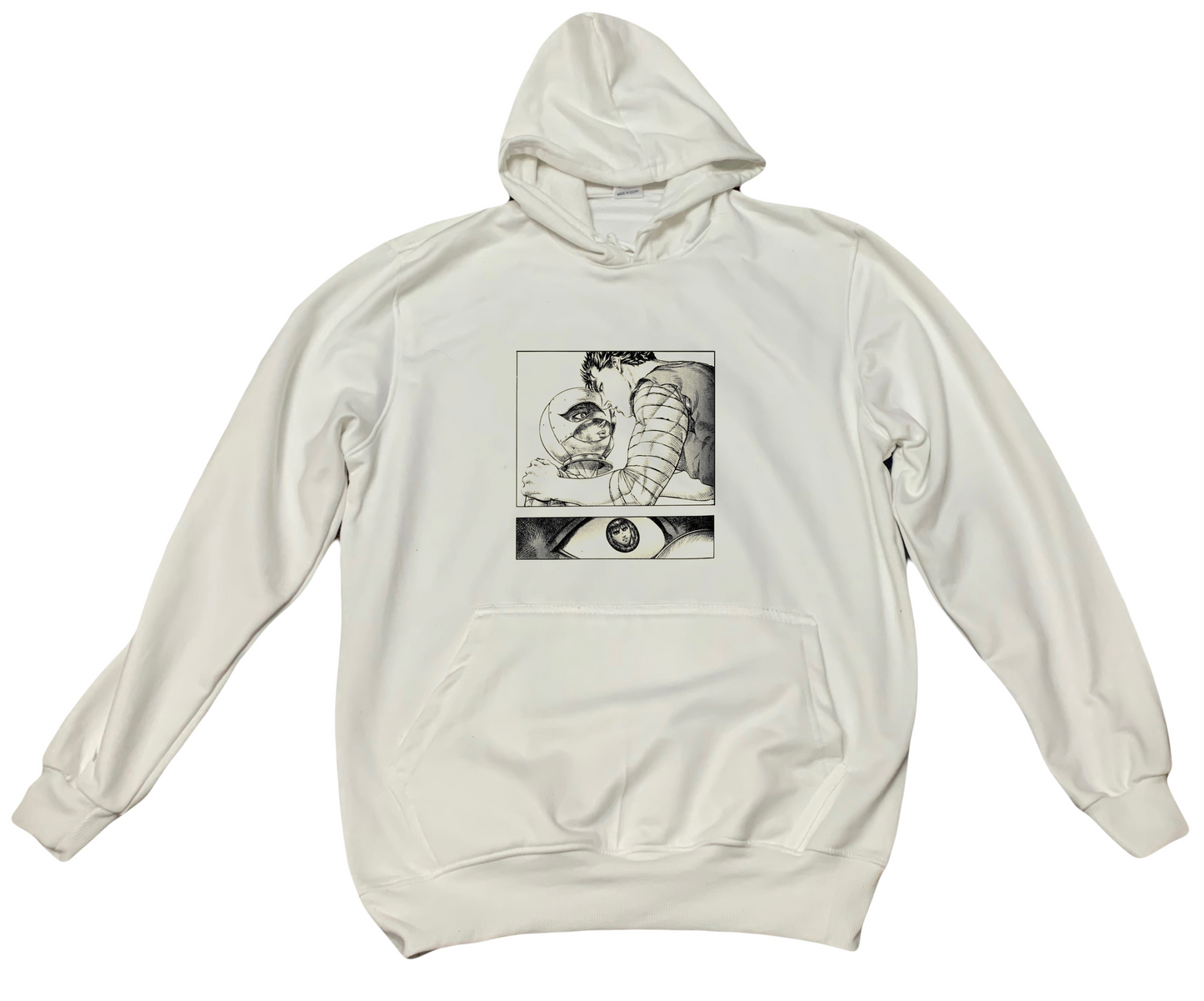 Berserk One Size hoodie White 7