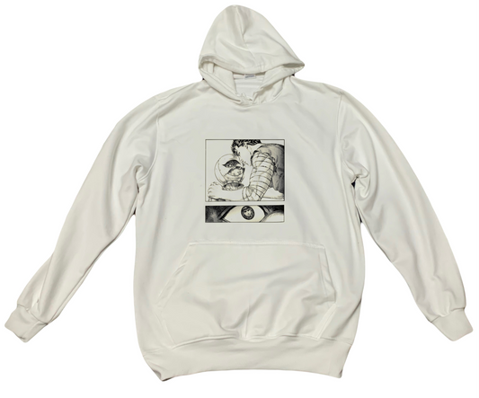 Berserk One Size hoodie White 7