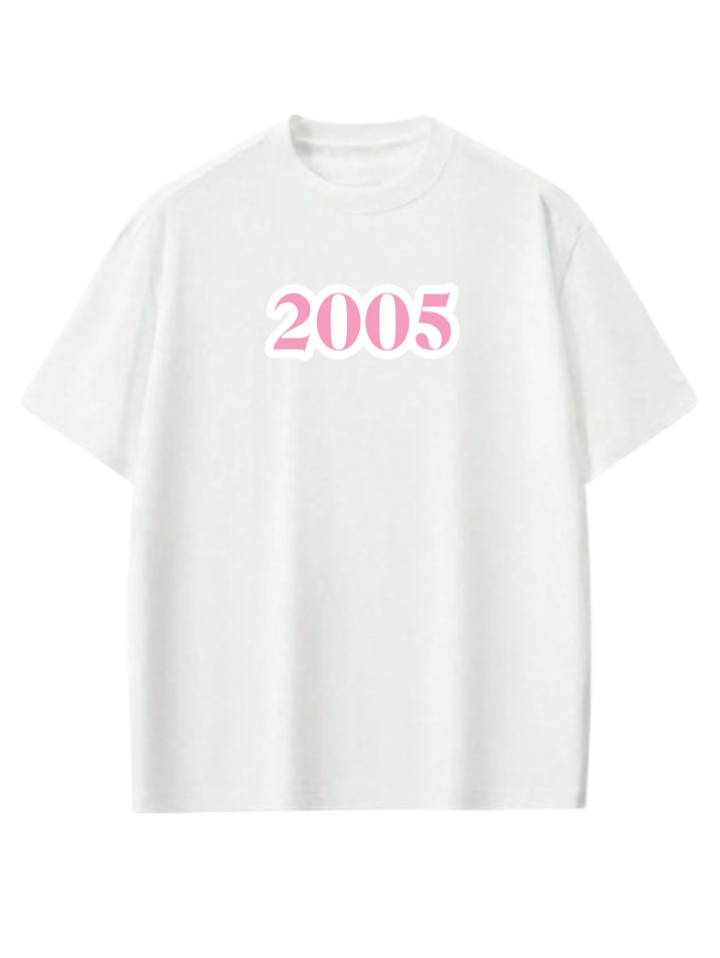 age t- shirt White 2005