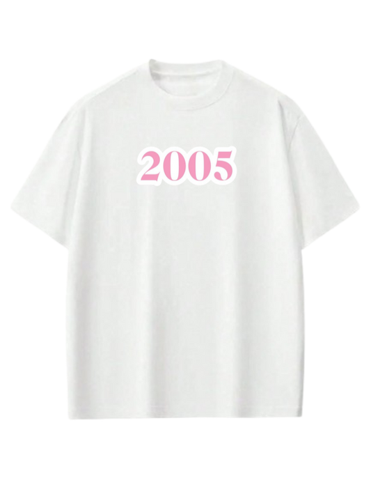 age t- shirt White 2005