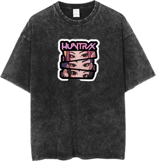Hunterix kpop  t- shirt Washed  7