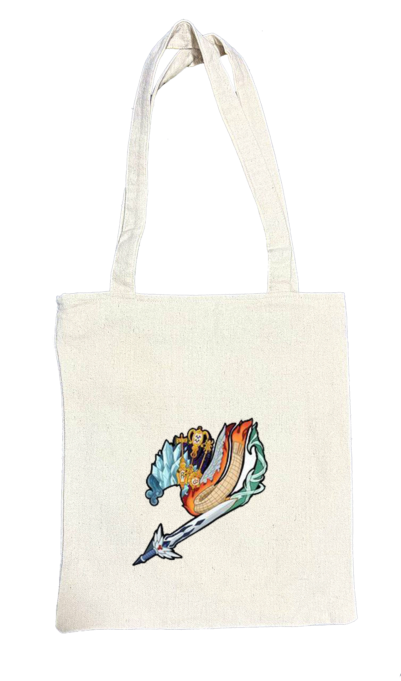 fairy tail tote bag beige 7