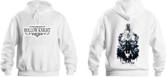 Hollow Knight One Size hoodie White Back 7