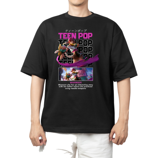 Mobile Legends Bang Bang t- shirt One Size Black 7