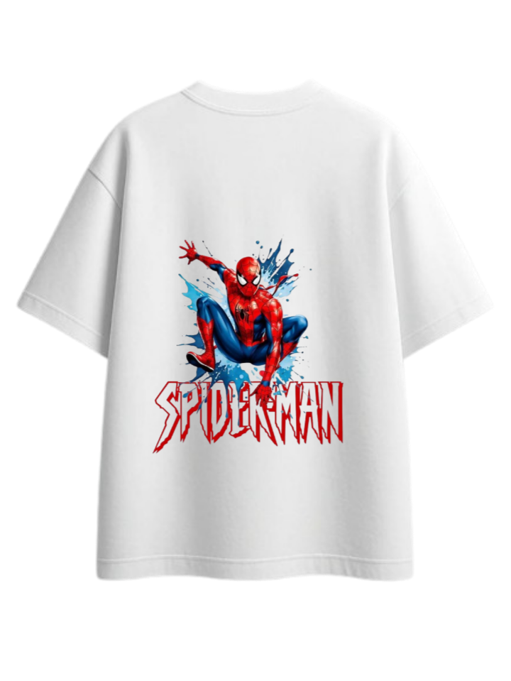 Spiderman t- shirt One Size White Back 7