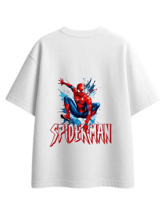 Spiderman t- shirt One Size White Back 7