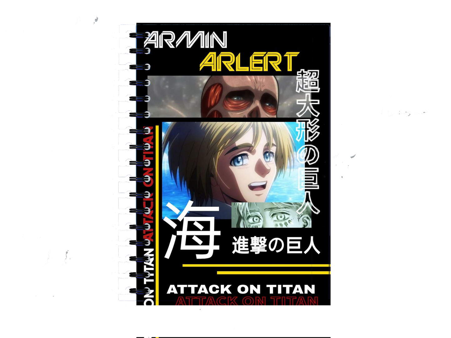 Attack on Titan Notebook A5 7