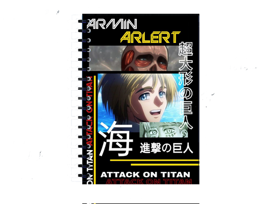 Attack on Titan Notebook A5 7