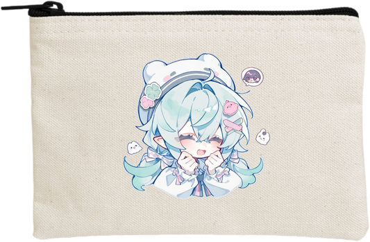 miku pencil case Beige 7