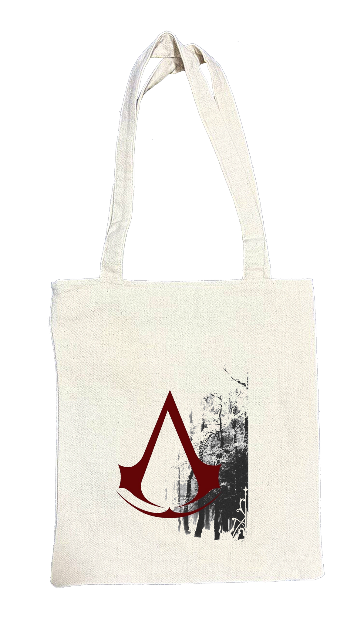 Assassin's Creed tote bag beige 7
