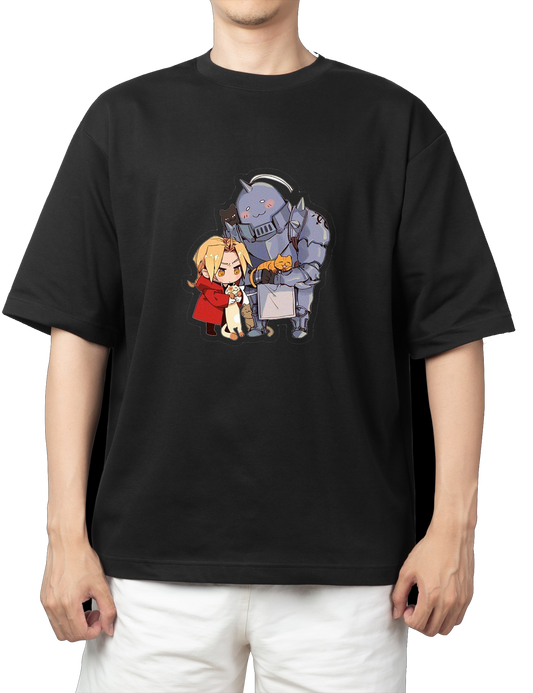 full metal alchamest t- shirt One Size Black 7