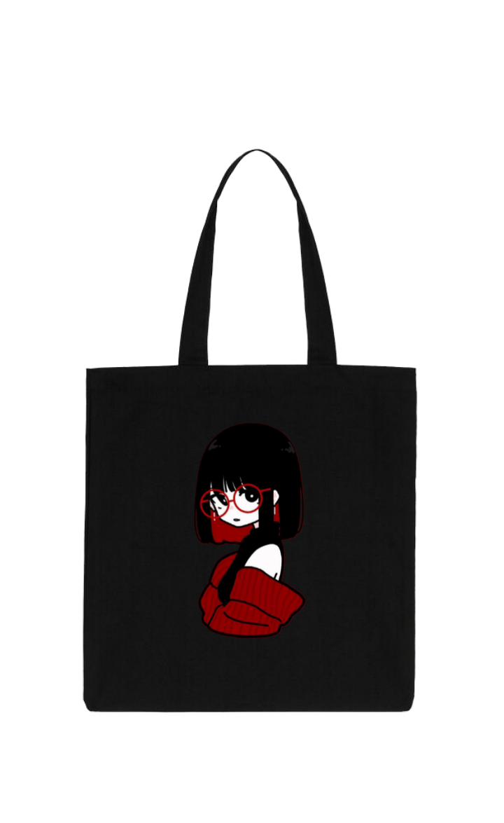 Vector tote bag Black 7