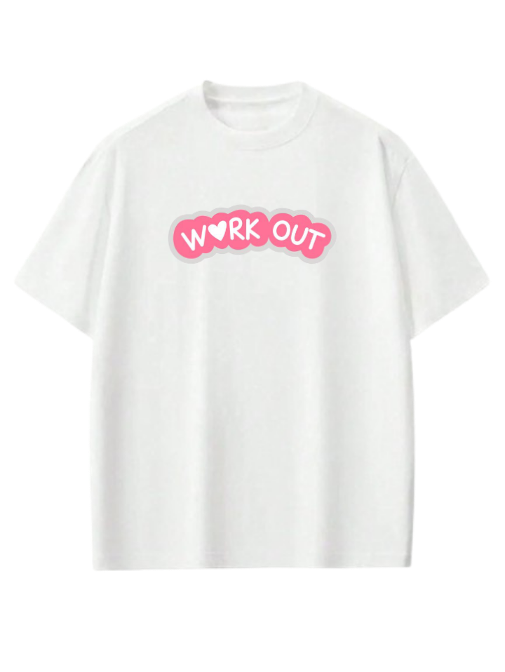 workout gym pilates One Size t- shirt White 7