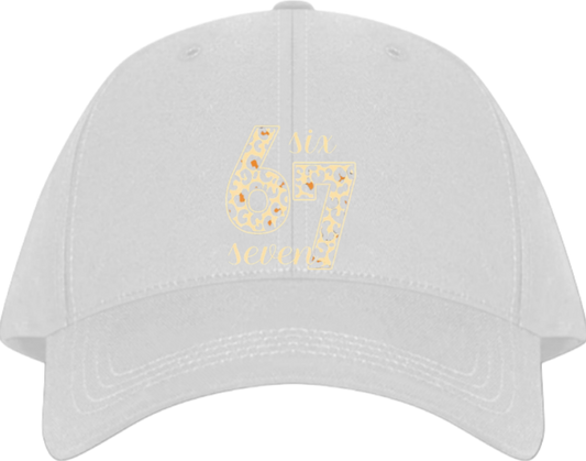 67 designs Baseball cap White 7