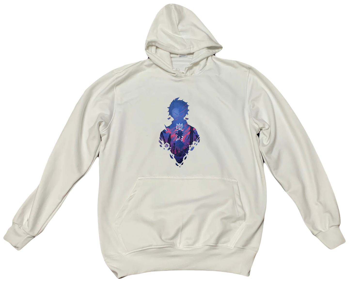 Anime Demon slayer nezuko tanjiro Oversize Hoodie White 7