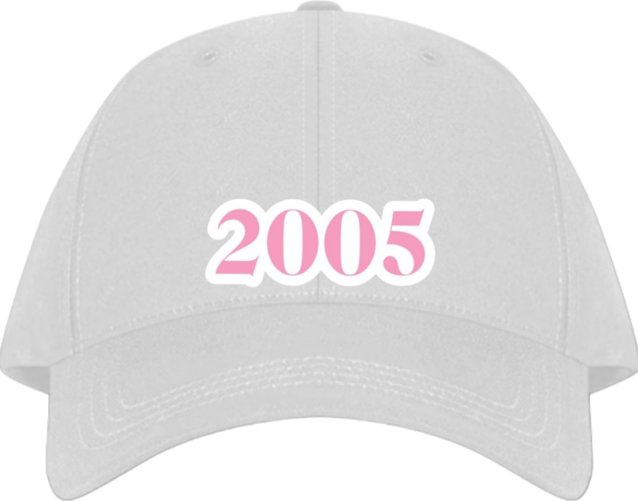 age Baseball cap White 2005