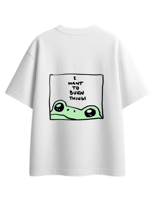 frog t- shirt  White Back 7