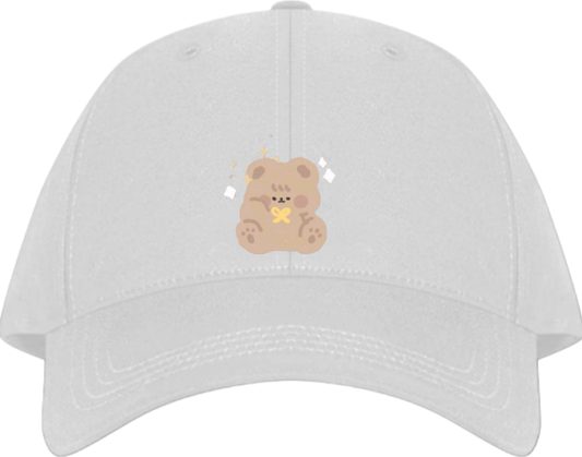 bear Baseball cap White  7