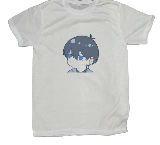 blue lock t- shirt fat White 7