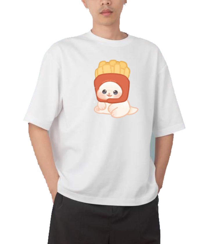 cat One Size t- shirt White 7