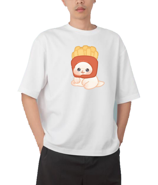 cat One Size t- shirt White 7