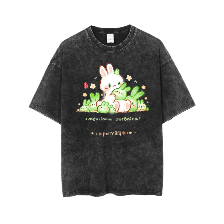 bunny One Size t- shirt Washed 7