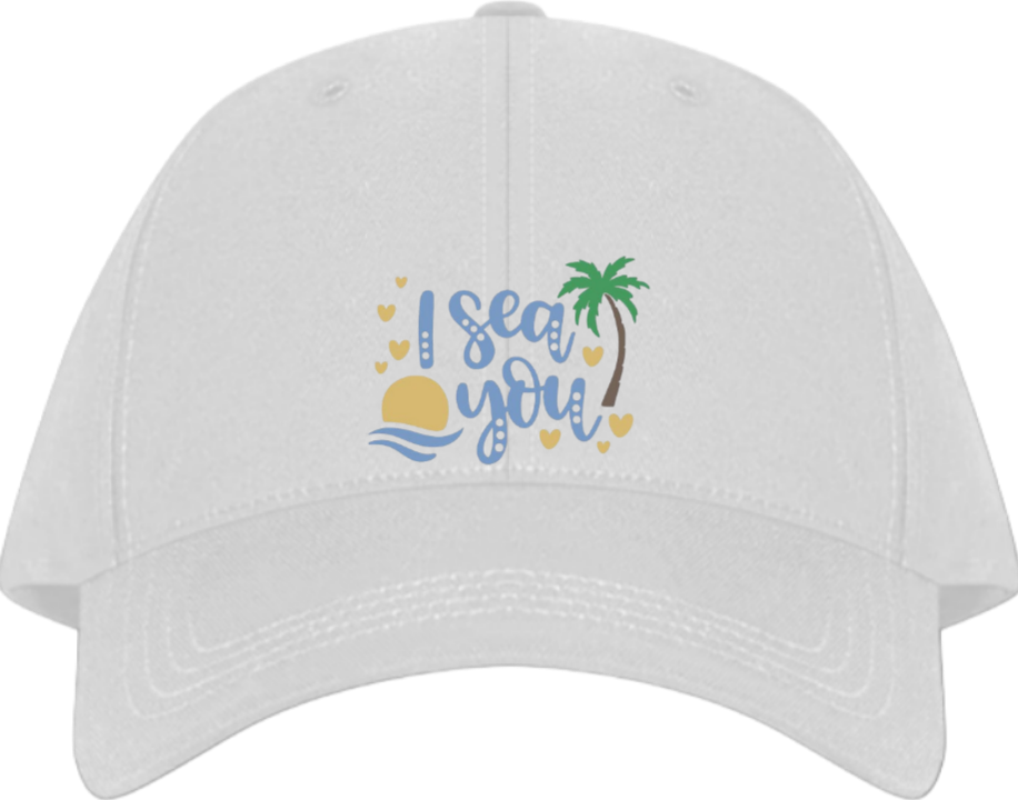 Summer Vibes Baseball cap White 7