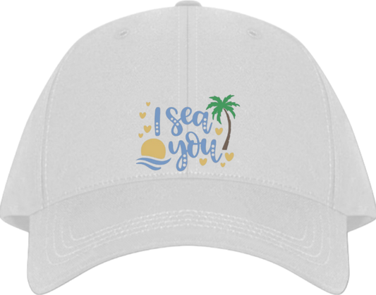Summer Vibes Baseball cap White 7