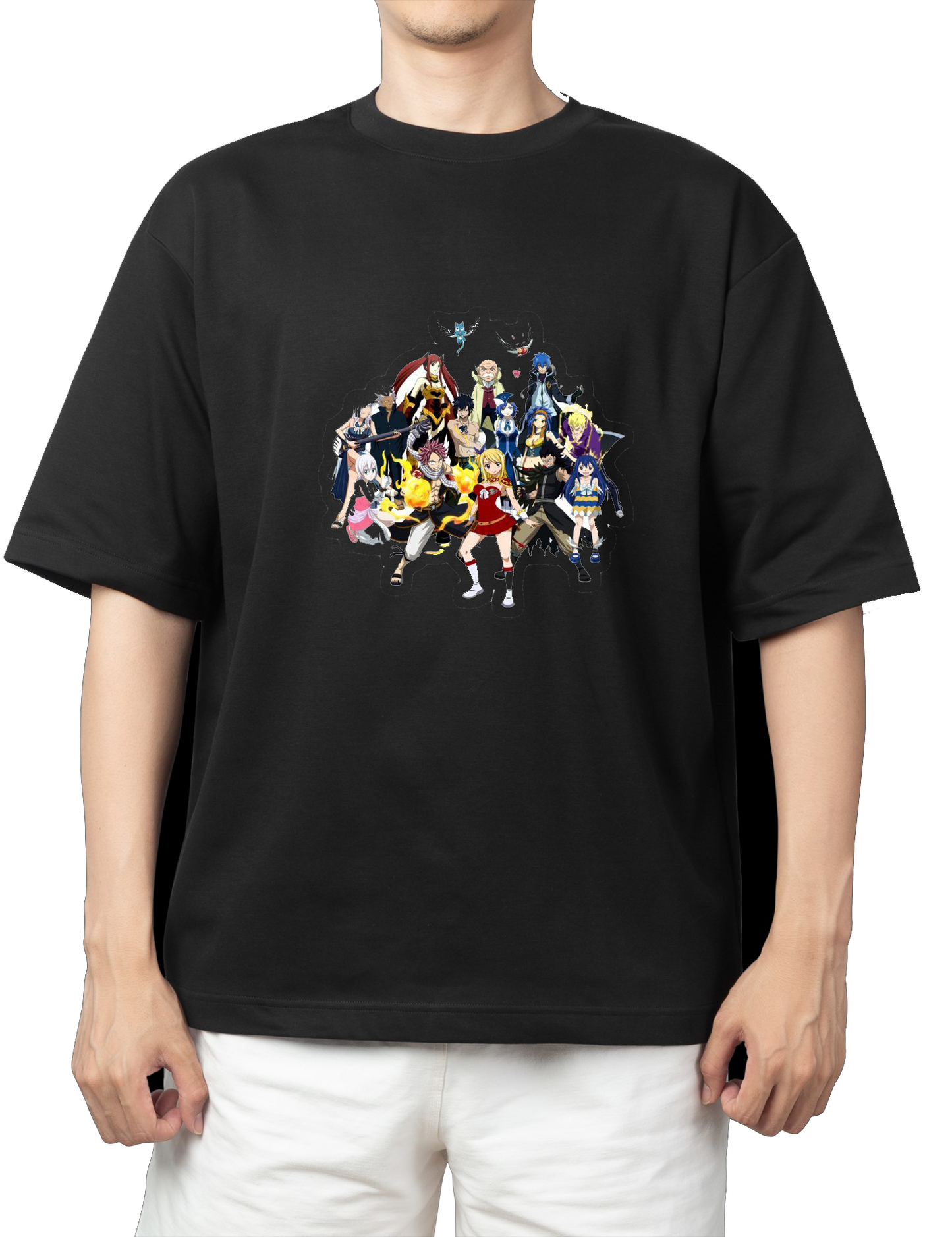fairy tail t- shirt One Size Black 7