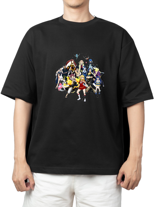 fairy tail t- shirt One Size Black 7