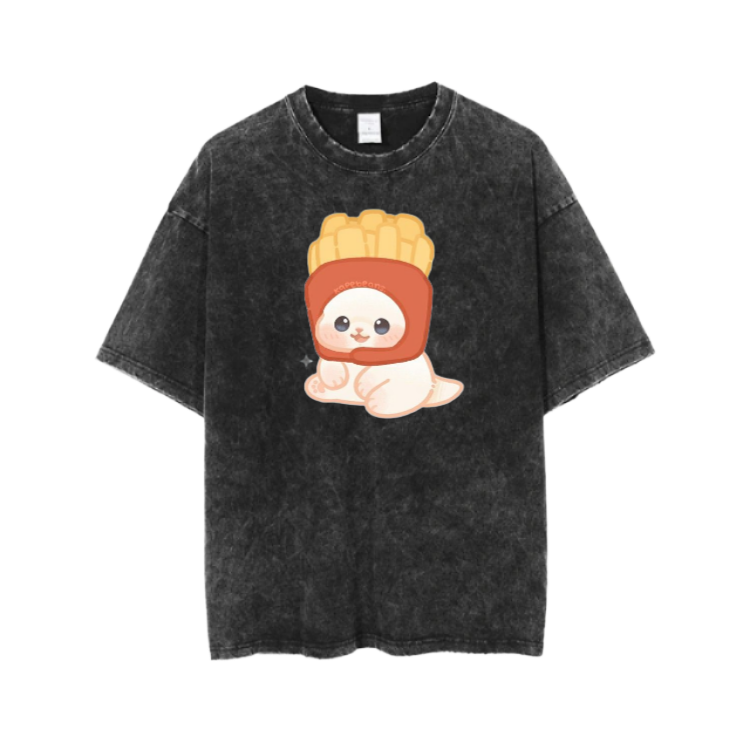 cat One Size t- shirt  Washed 7