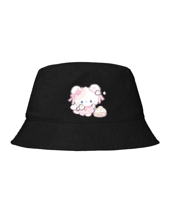 bunny Bucket hat Fishman hat cap Black 7
