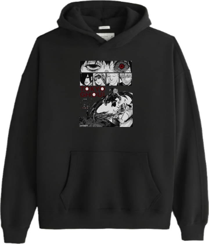 Tokyo Ghoul One Size hoodie Black 7