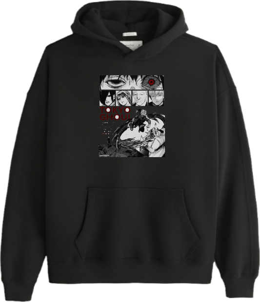 Tokyo Ghoul One Size hoodie Black 7