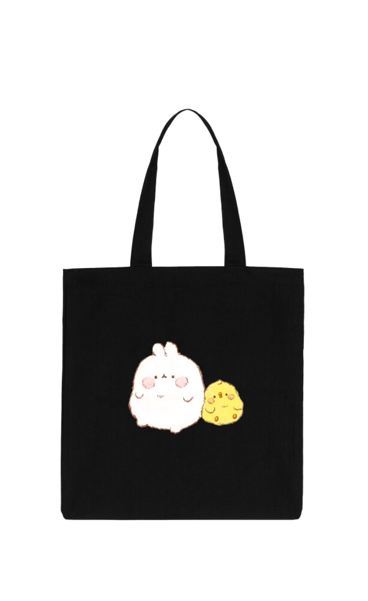 duck tote bag Black 7