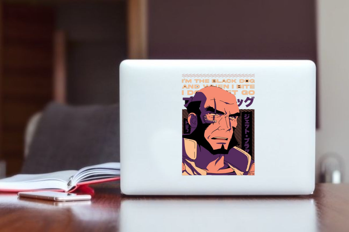 Cowboy Bebop Laptop Sticker 7