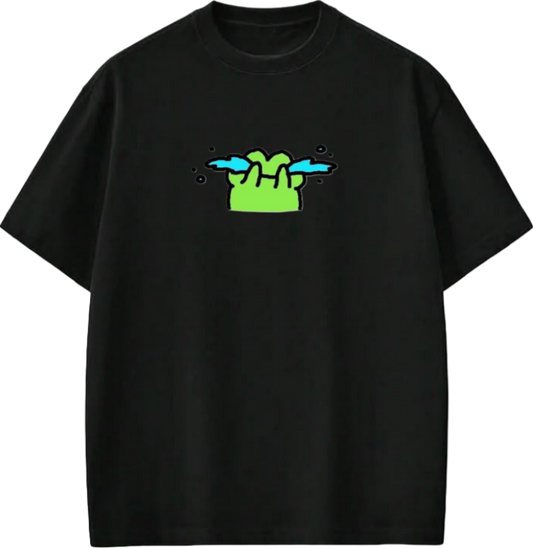 Frog One Size t- shirt Black 7