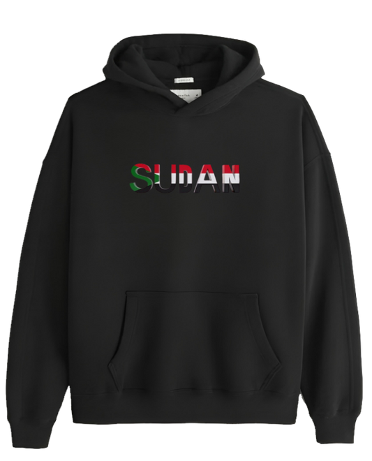 Sudan Oversize Hoodie Black 7