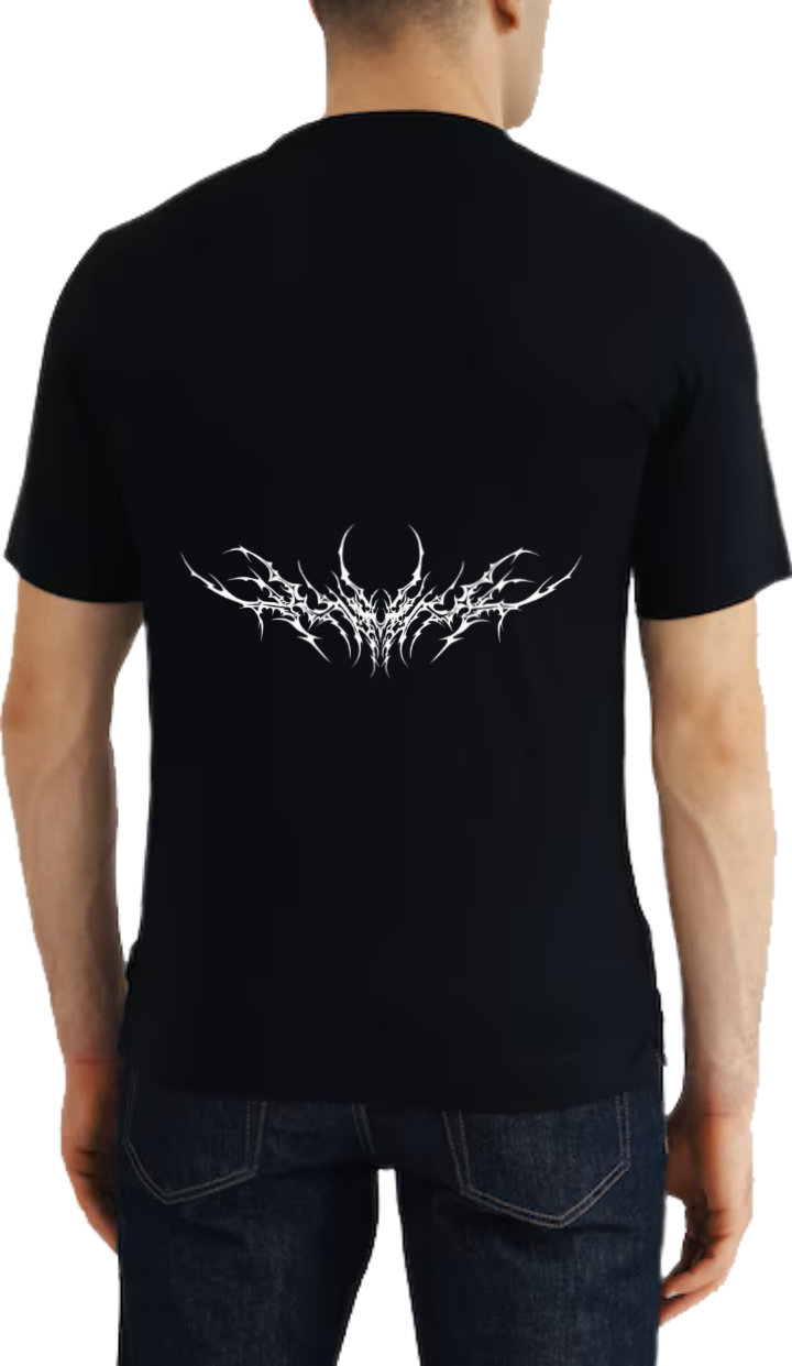Goth  t- shirt  Black Back 7