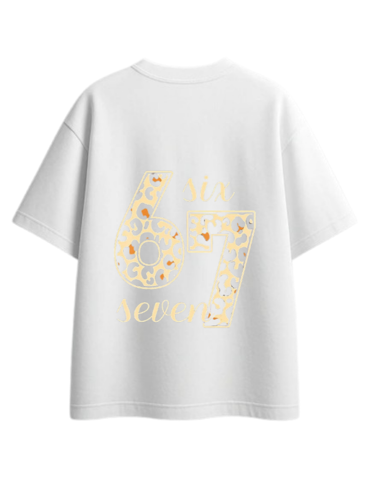 67 designs One Size t- shirt White Back 7