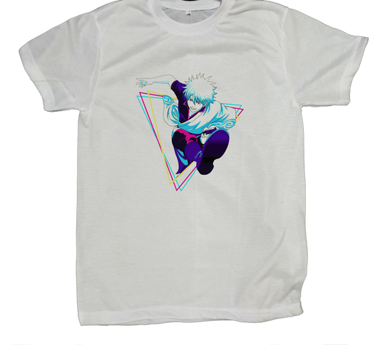 gintama t- shirt fat White 7
