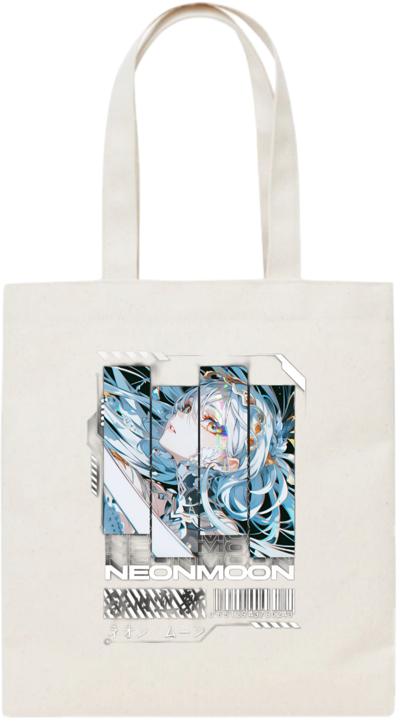 NEONMOON tote bag beige 7