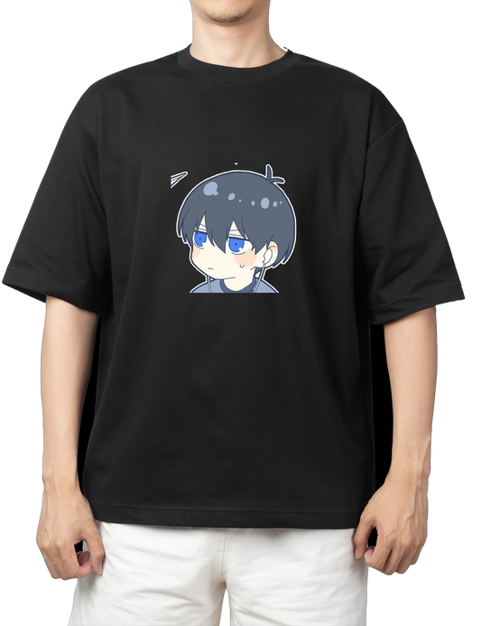 blue lock t- shirt One Size Black 7